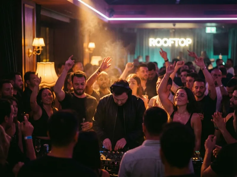 Hip hop genre artwork with urban street style imagery